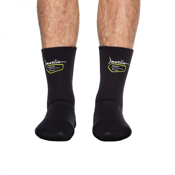 Носки Marlin Element Black 7 мм