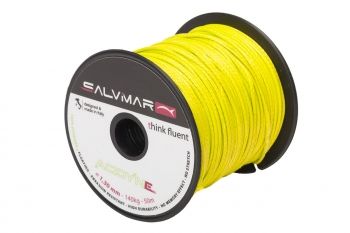 Линь SALVIMAR ACTIVE DYNEEMA желтый  1,3 мм (140 кг. На разрыв). Цена за 1 м.